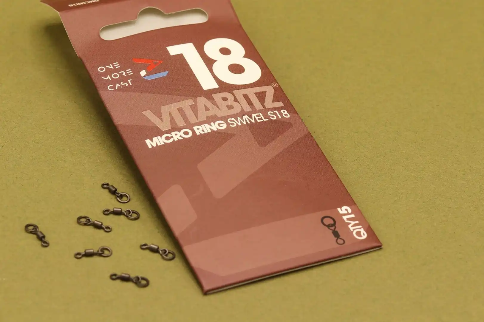 One More Cast Vitabitz Micro Ring Swivel 18