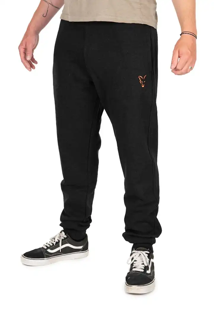 Fox Collection Joggers Black & Orange S