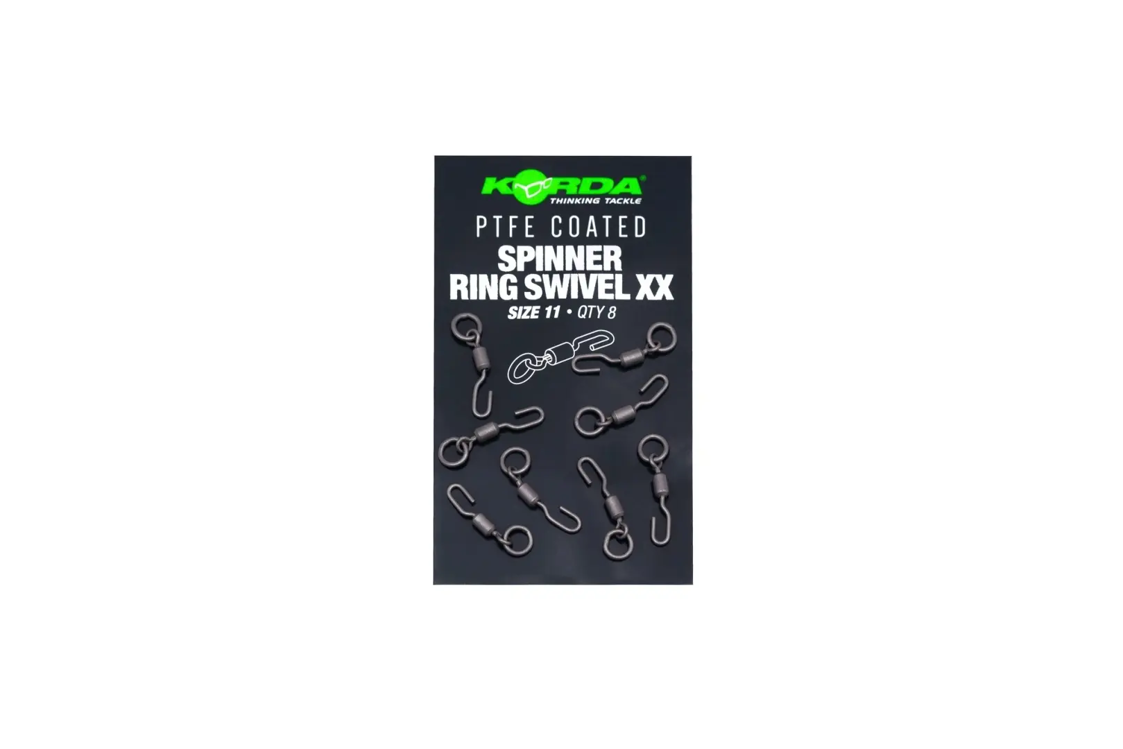 Korda PTFE Spinner Ring Swivel XX  11