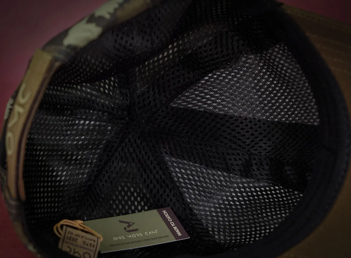 One More Cast Shadow Camo Cap uniwersalny