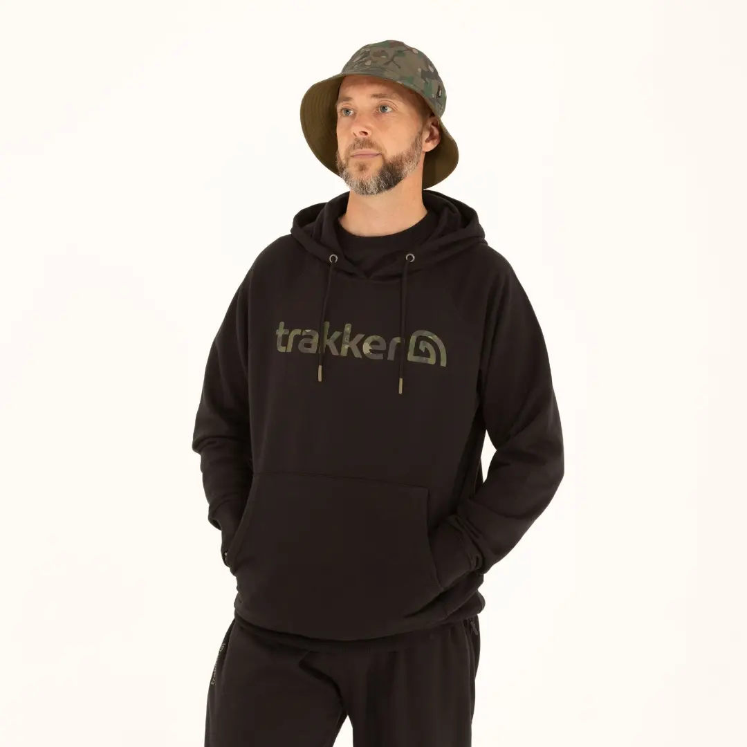 Trakker CR Logo Hoody Black Camo M