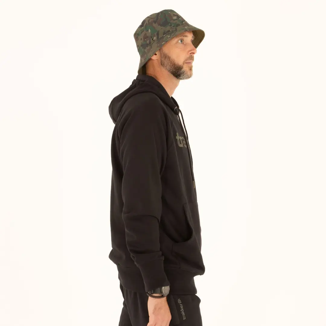 Trakker CR Logo Hoody Black Camo M