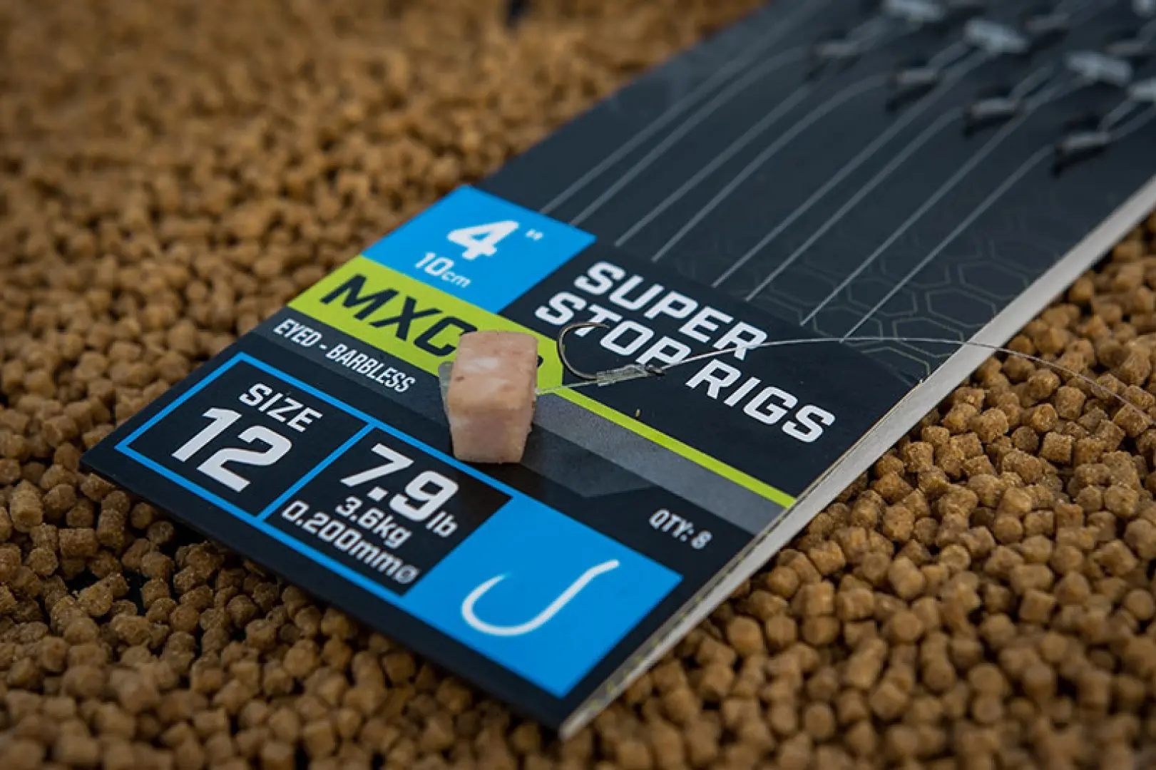 Matrix MXC-3 Barbless Super Stop Rigs - 10cm 12/0.20mm