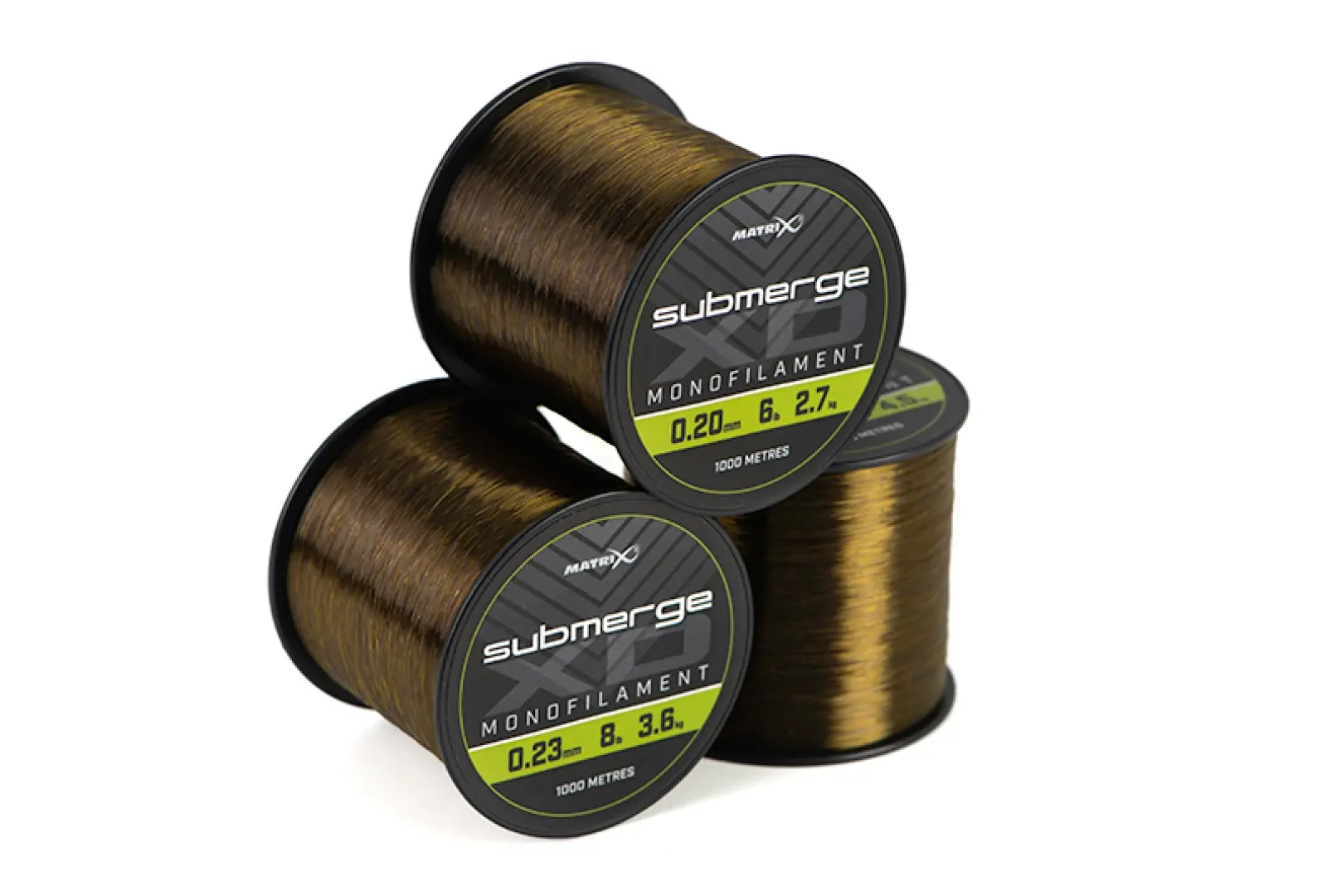 Matrix Submerge XD Bulk Monofilament - 1000m 0.25mm/10lb/4.5kg