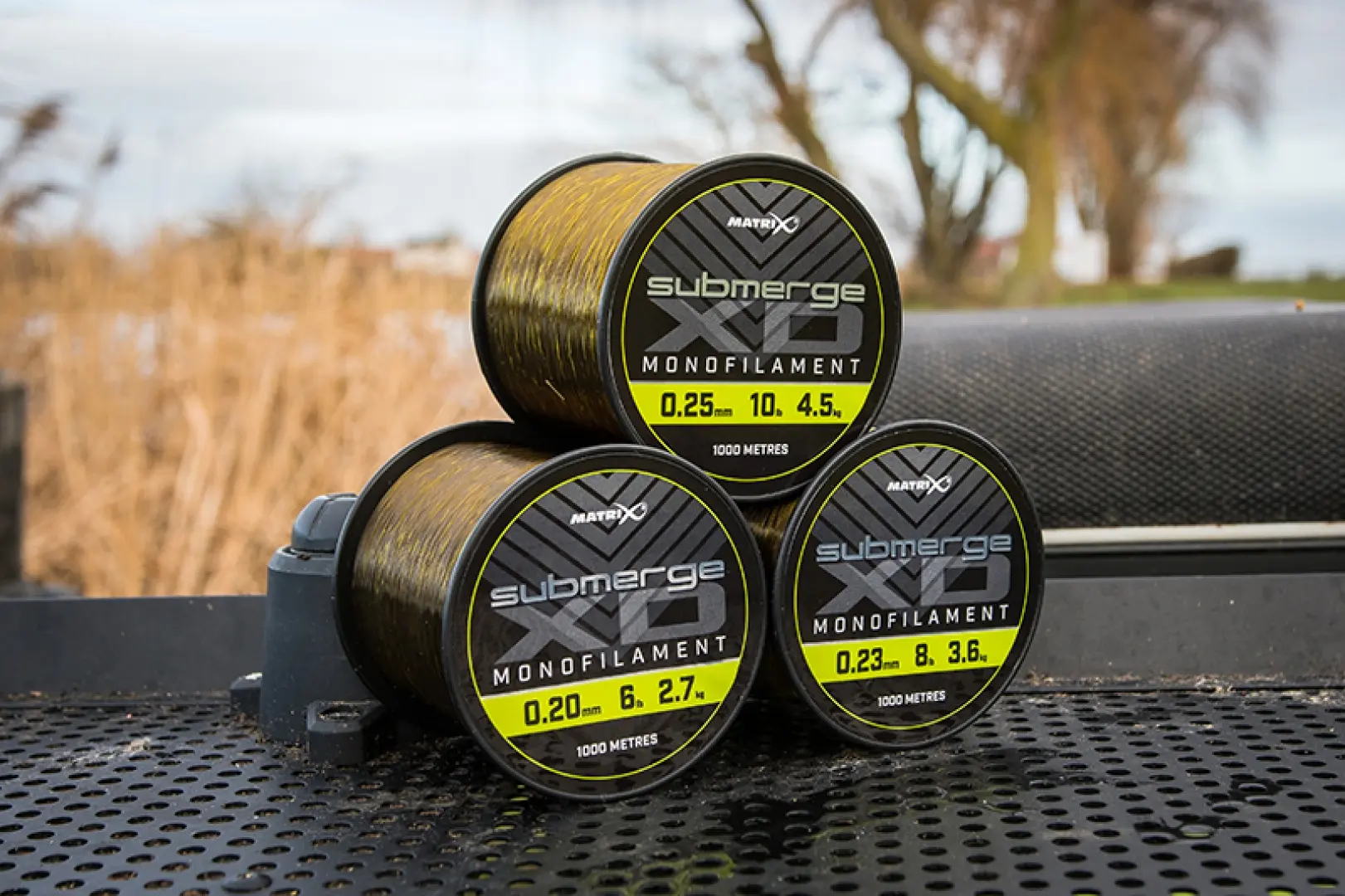 Matrix Submerge XD Bulk Monofilament - 1000m 0.25mm/10lb/4.5kg