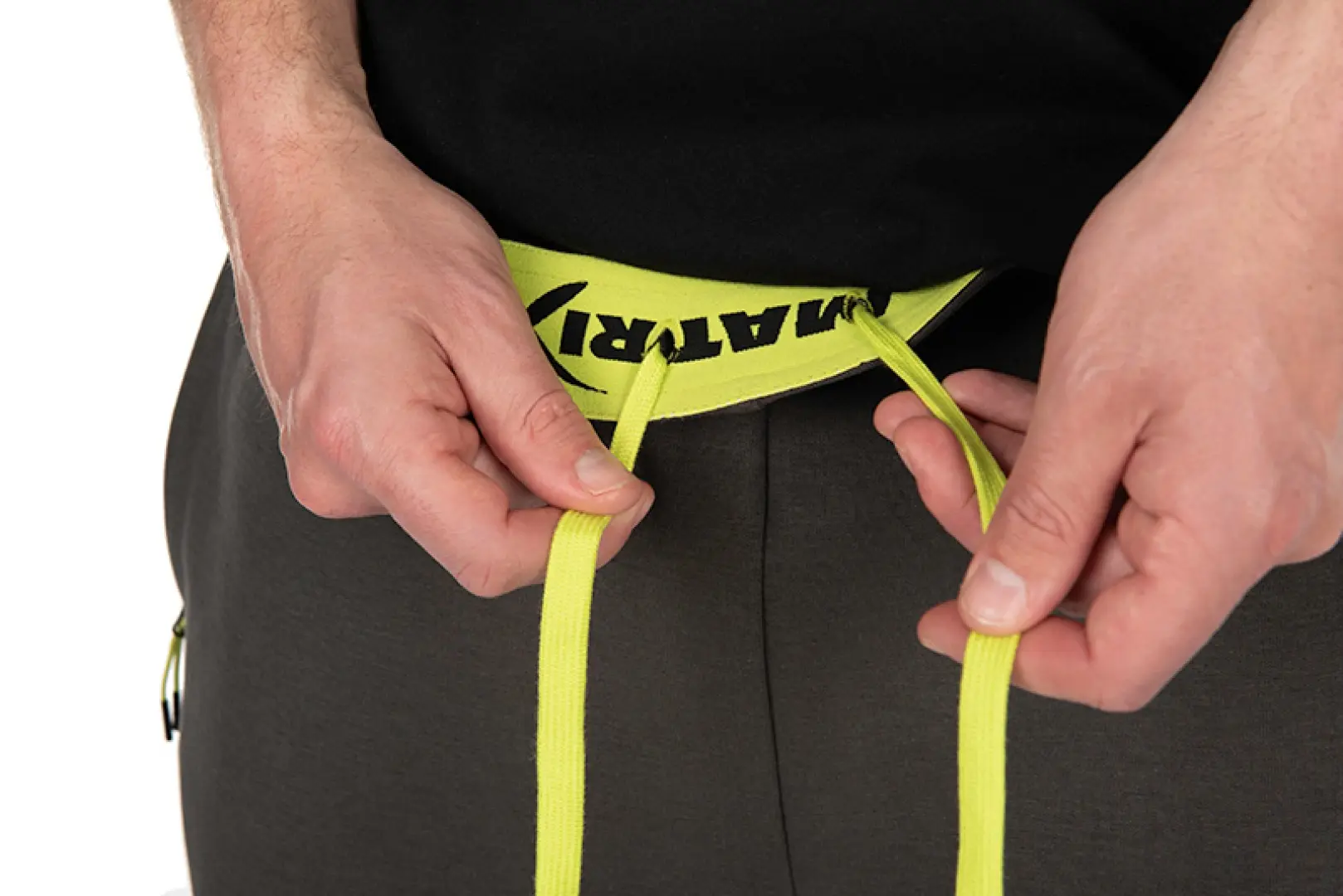 Matrix Joggers Shorts Grey/Lime - Black Edition Range M