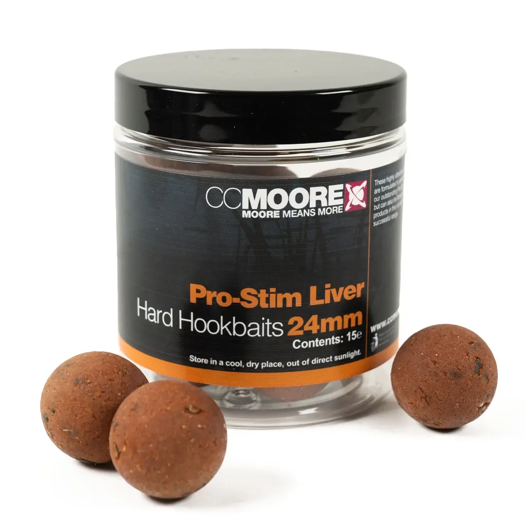CCMoore Pro-Stim Liver Hard Hookbaits 