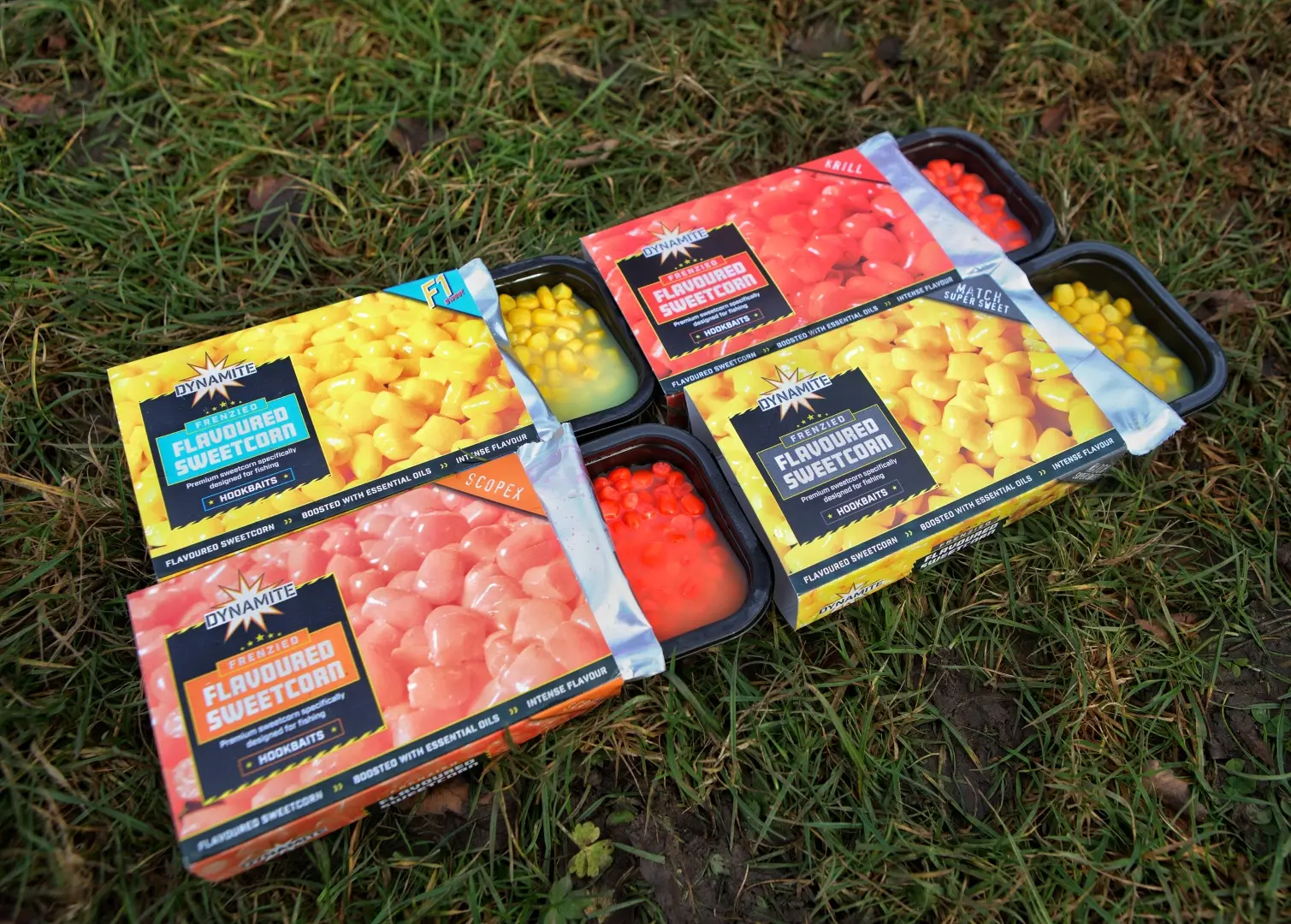 DynamiteBaits Frenzied Flavoured Sweetcorn Scopex Orange