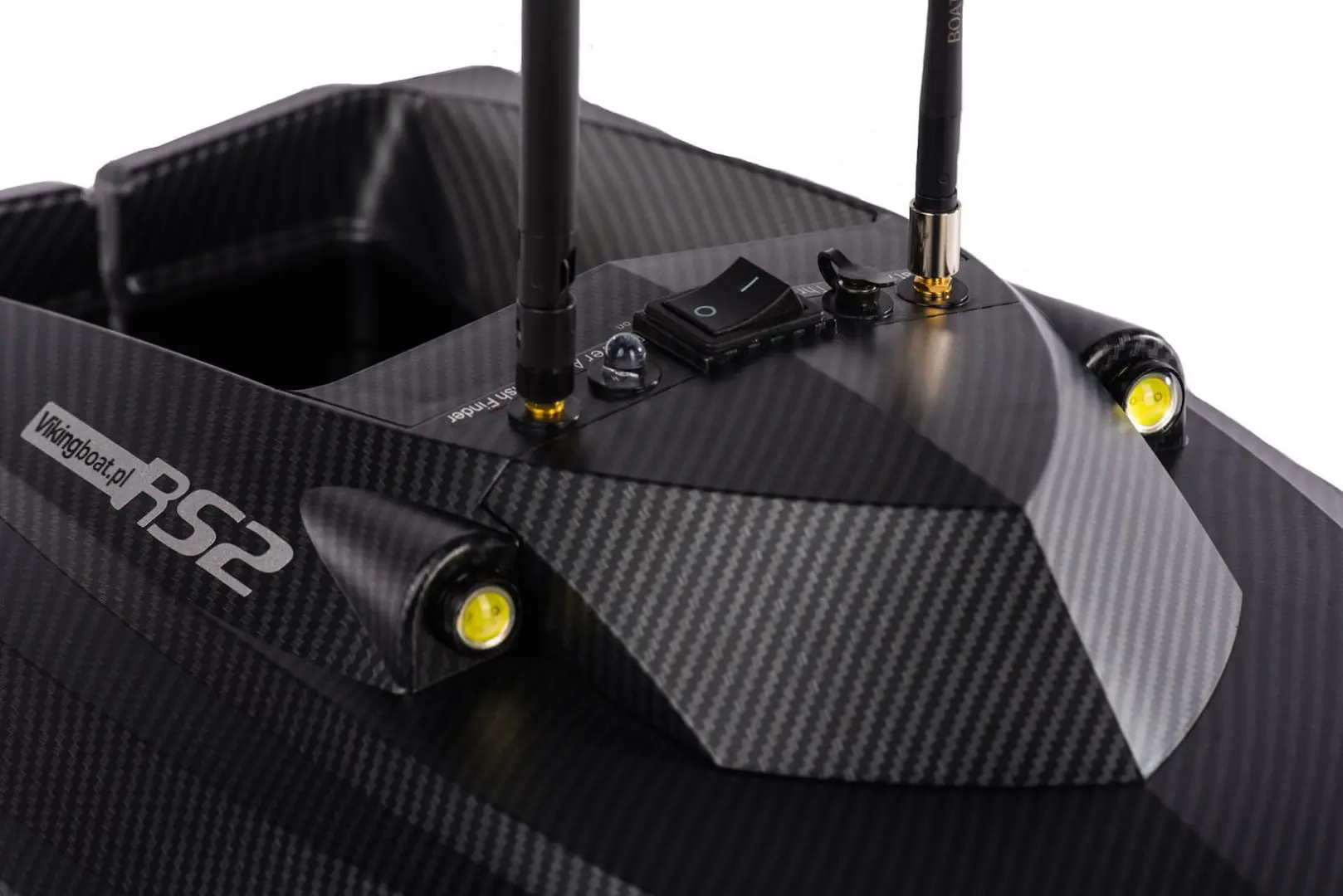 Viking Boat RS2 Carbon - (Echosonda All in One w Pilocie + Rozrzutnik Zanęty)