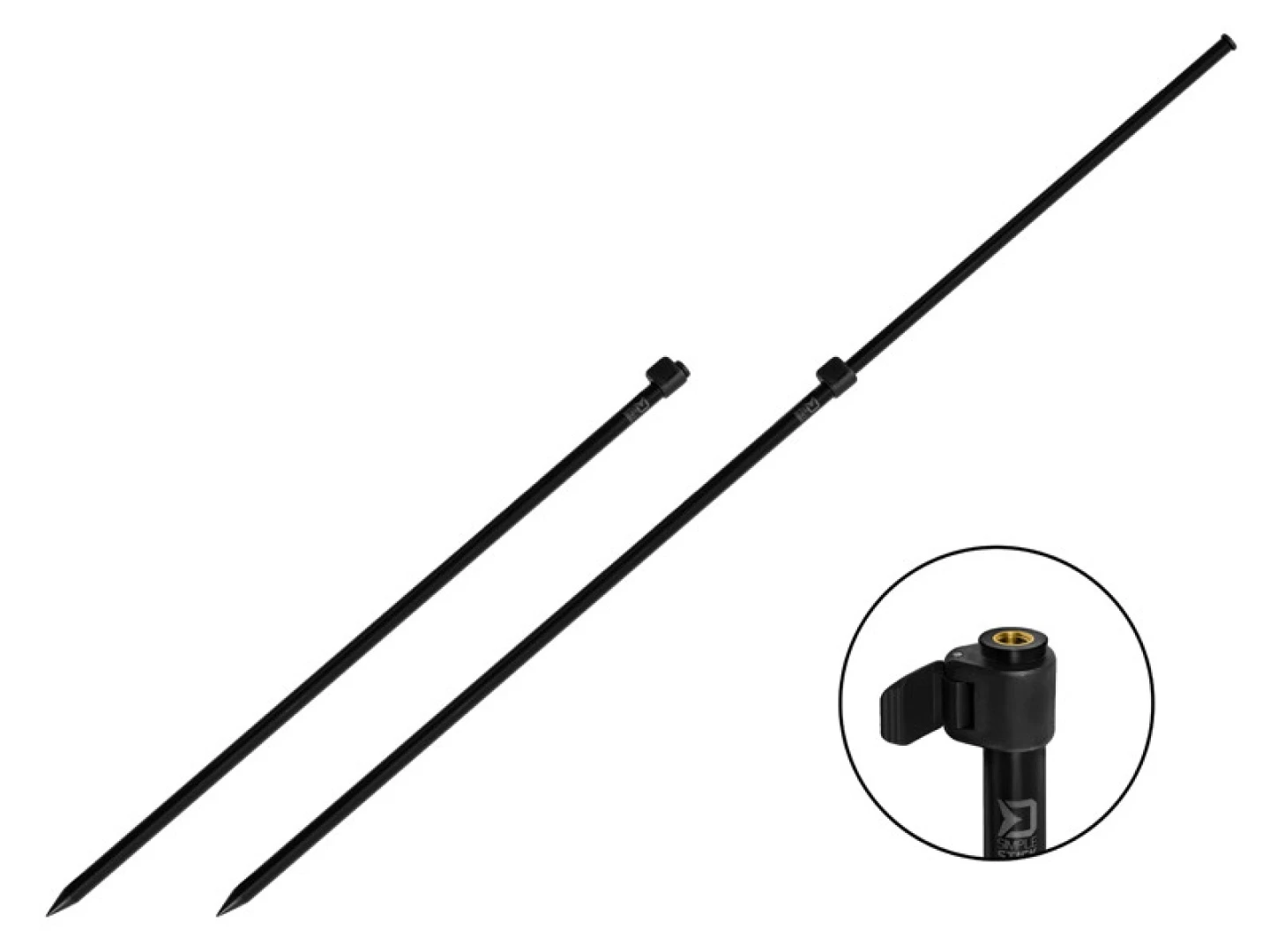 Delphin Telescopic Stick SimpleSTICK 80-130 cm