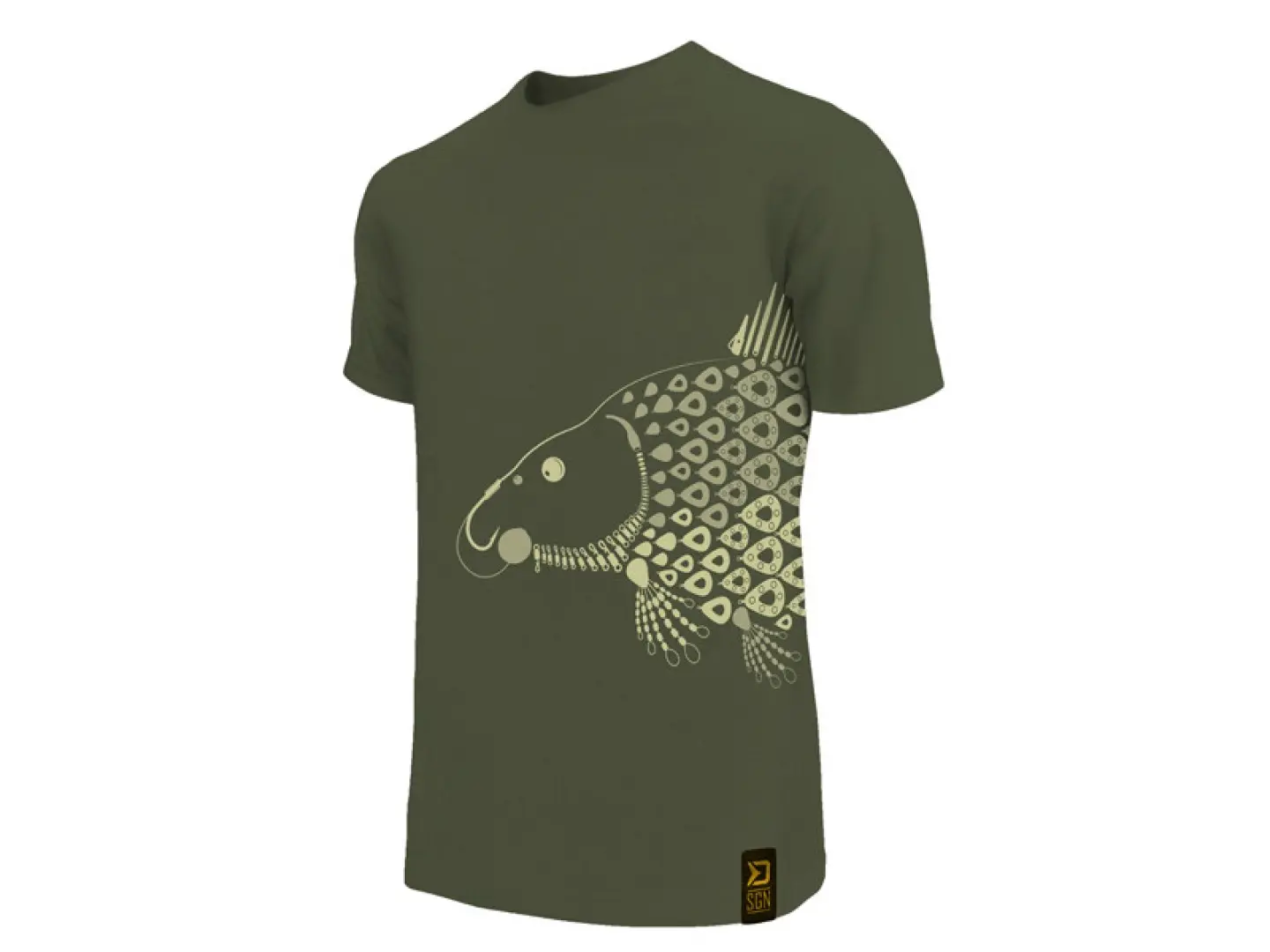Delphin TACKLE KARP T-shirt S