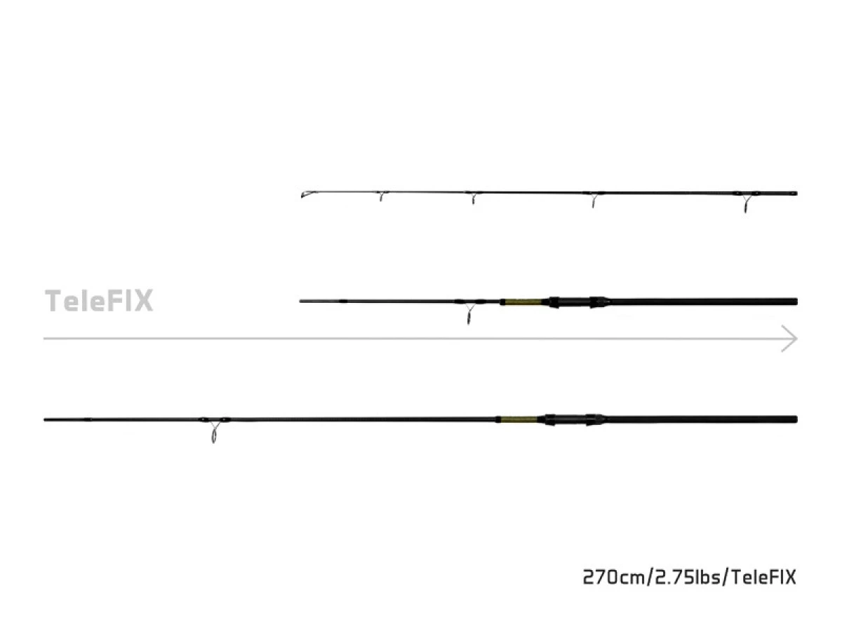 Delphin STALX Rod 10ft/ 3.25lbs / TeleFIX