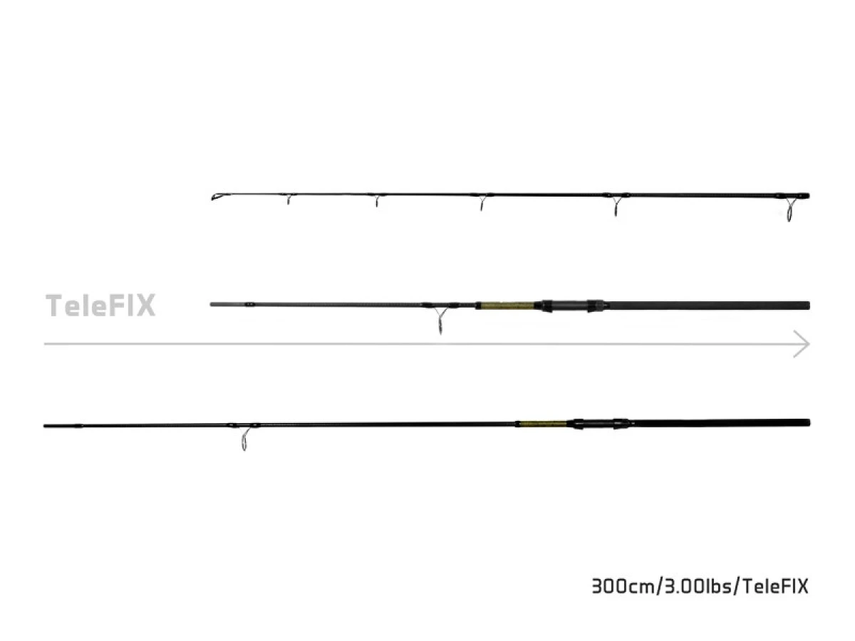 Delphin STALX Rod 10ft/ 3.25lbs / TeleFIX