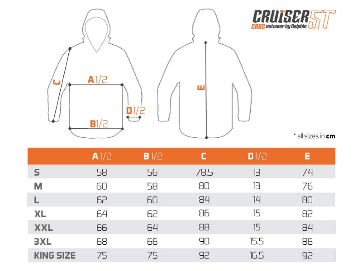 Delphin CruiserCROS 5T Jacket M