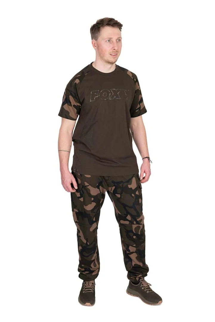 Fox Khaki / Camo Outline T-Shirt M