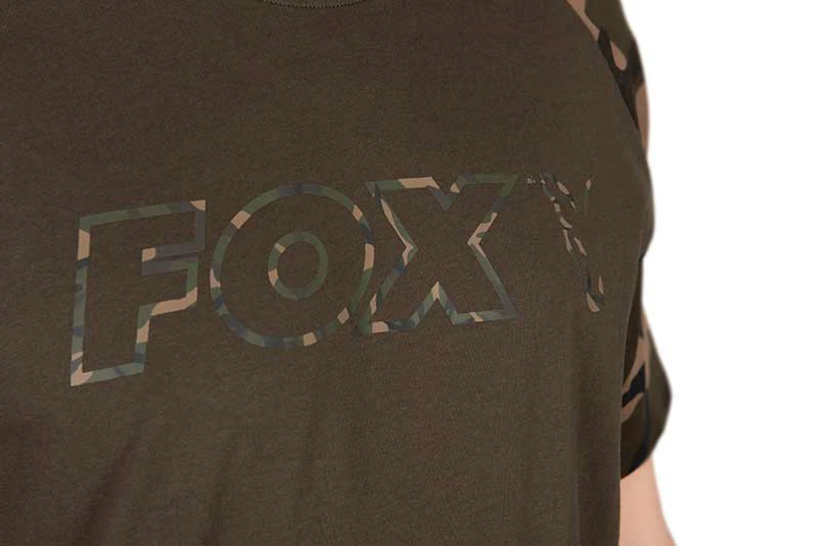 Fox Khaki / Camo Outline T-Shirt M