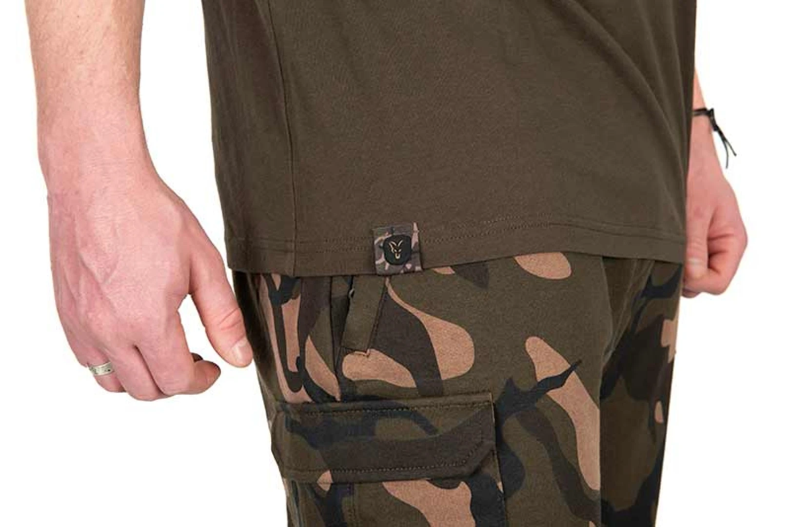 Fox Khaki / Camo Outline T-Shirt M