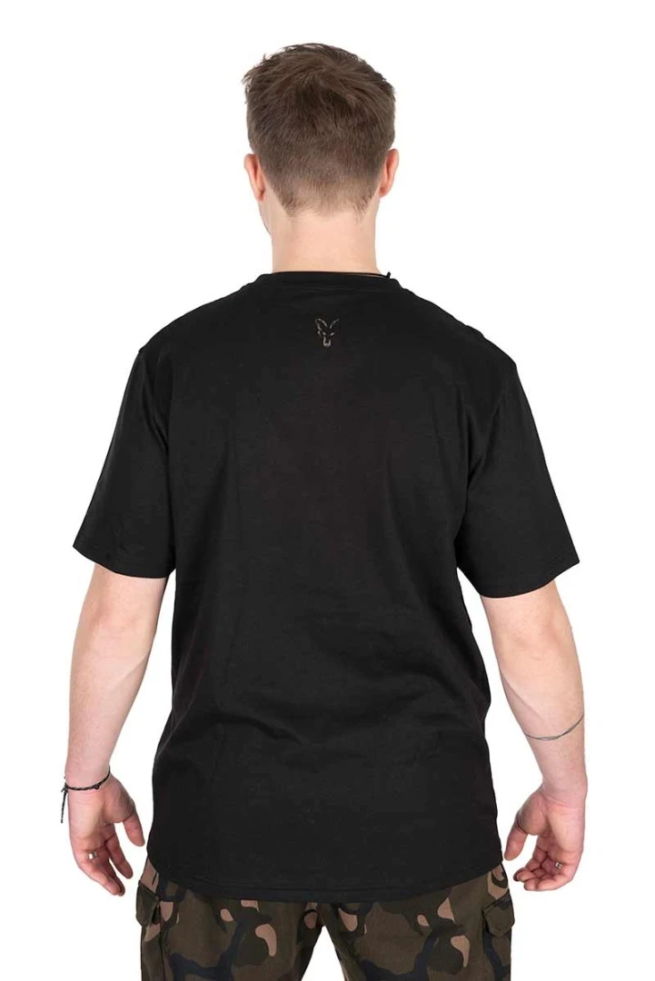 Fox Black / Camo Logo T-Shirt L