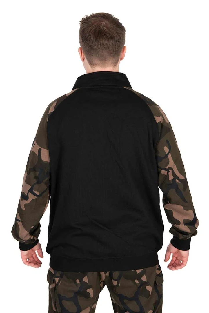 Fox LW Black / Camo QTR Zip XL