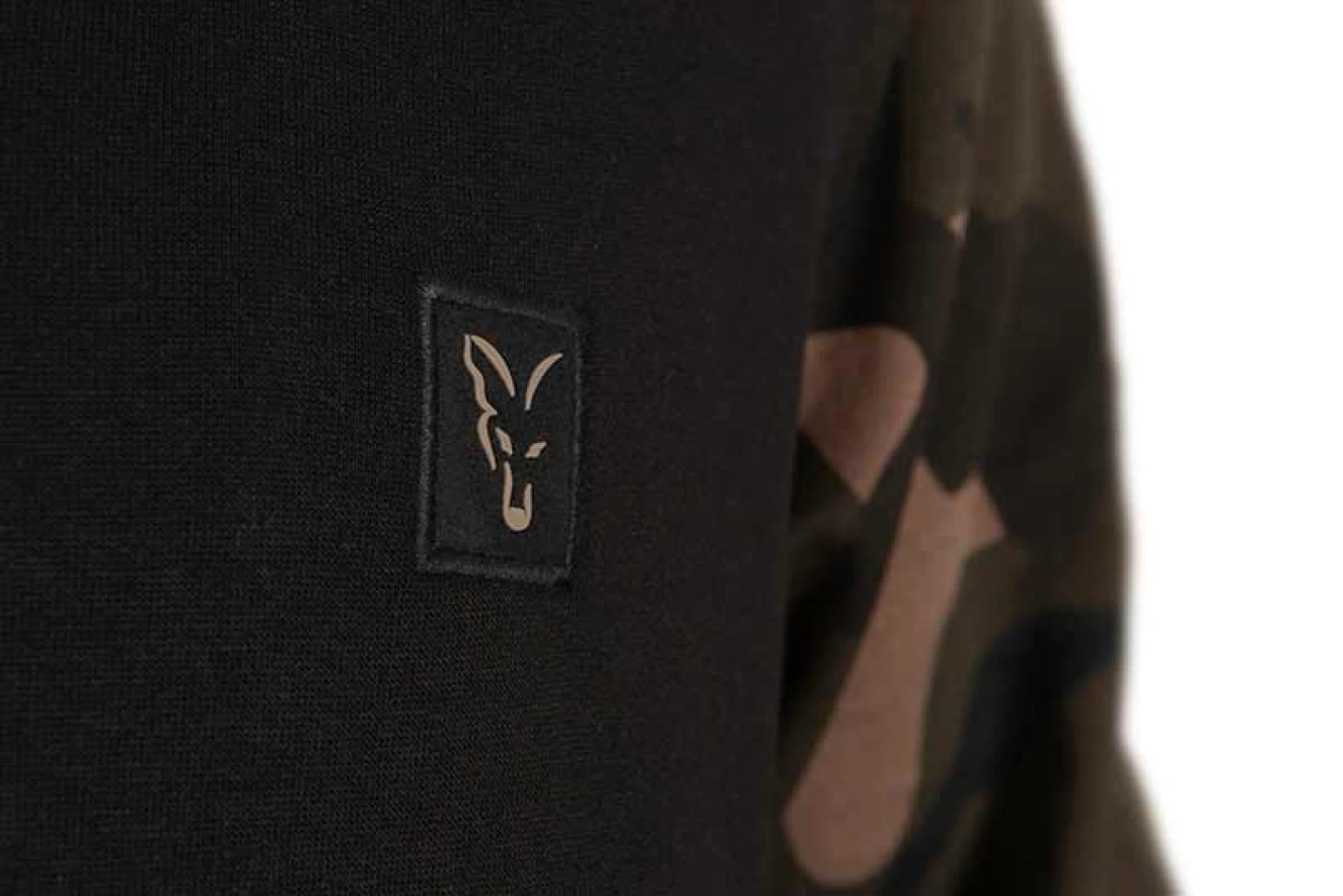 Fox LW Black / Camo QTR Zip XL