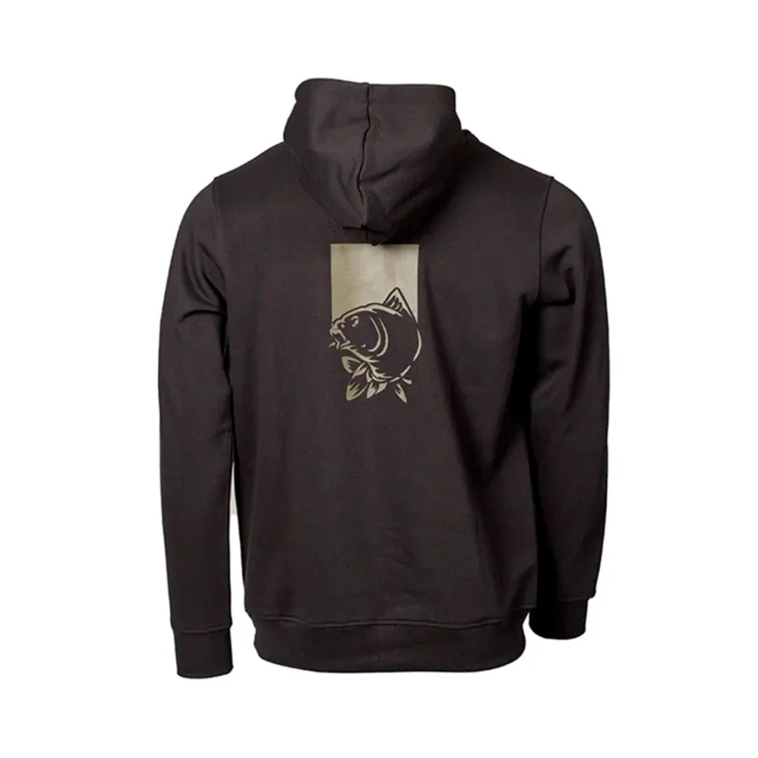 Nash Make It Happen Hoody Fish Logo - Black M
