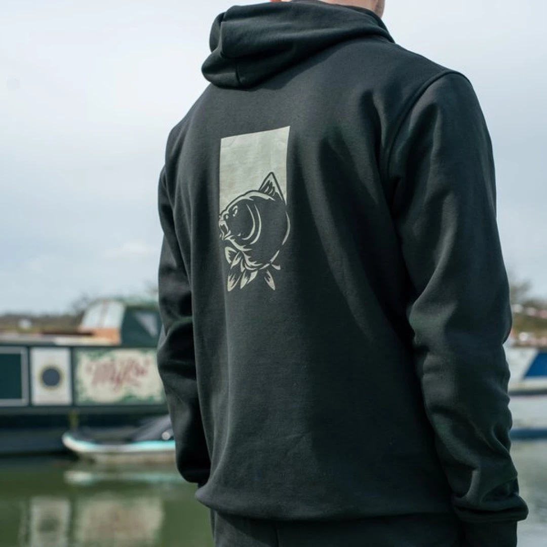 Nash Make It Happen Hoody Fish Logo - Black M
