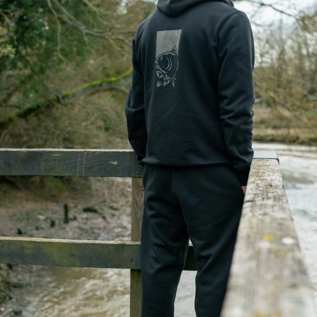 Nash Make It Happen Hoody Fish Logo - Black M