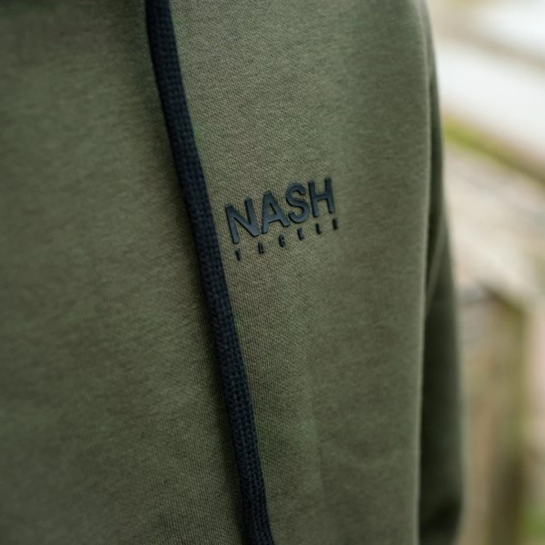 Nash Make It Happen Hoody Fish Logo - Green S