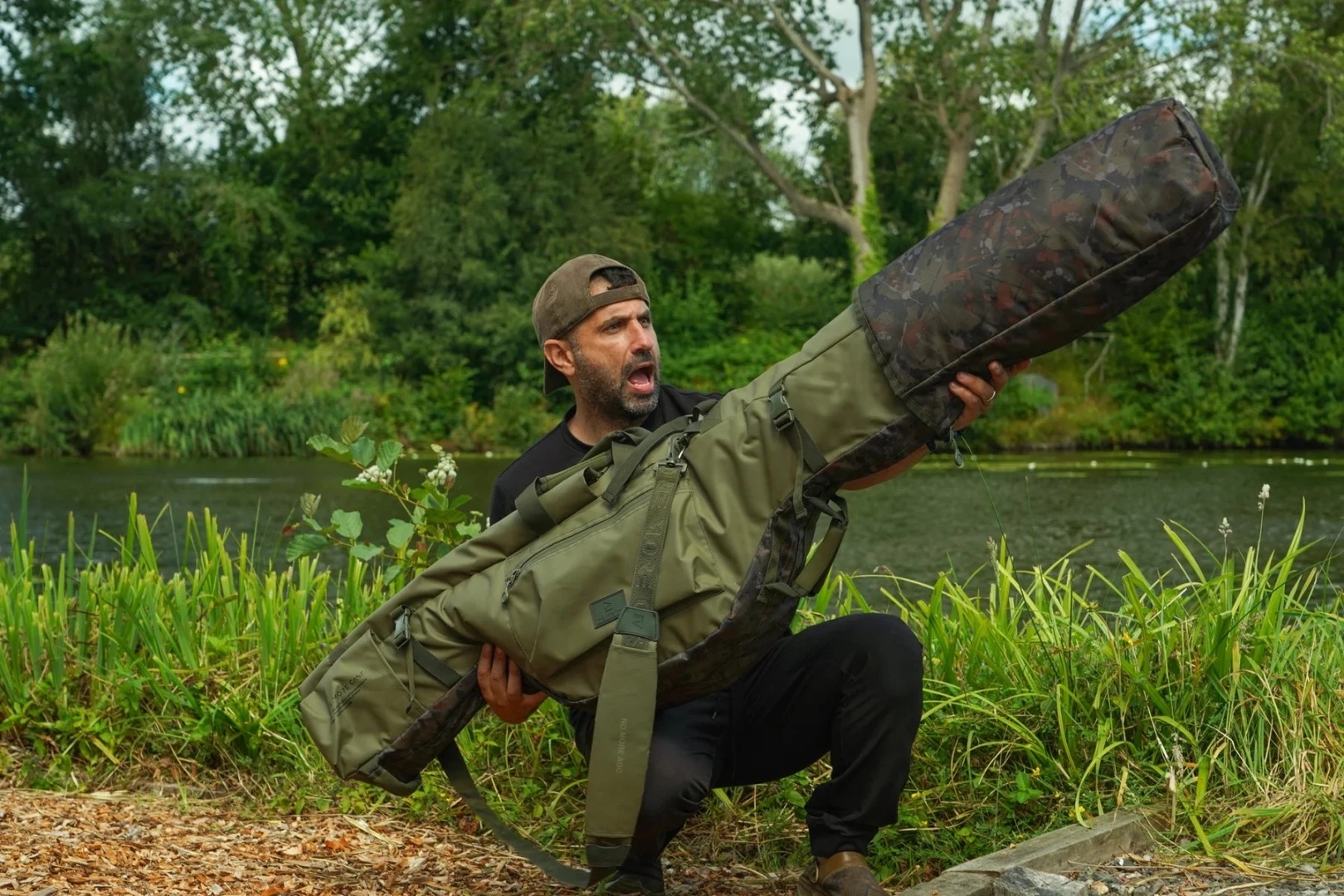 One More Cast Heist Extendable Three Rod Holdall