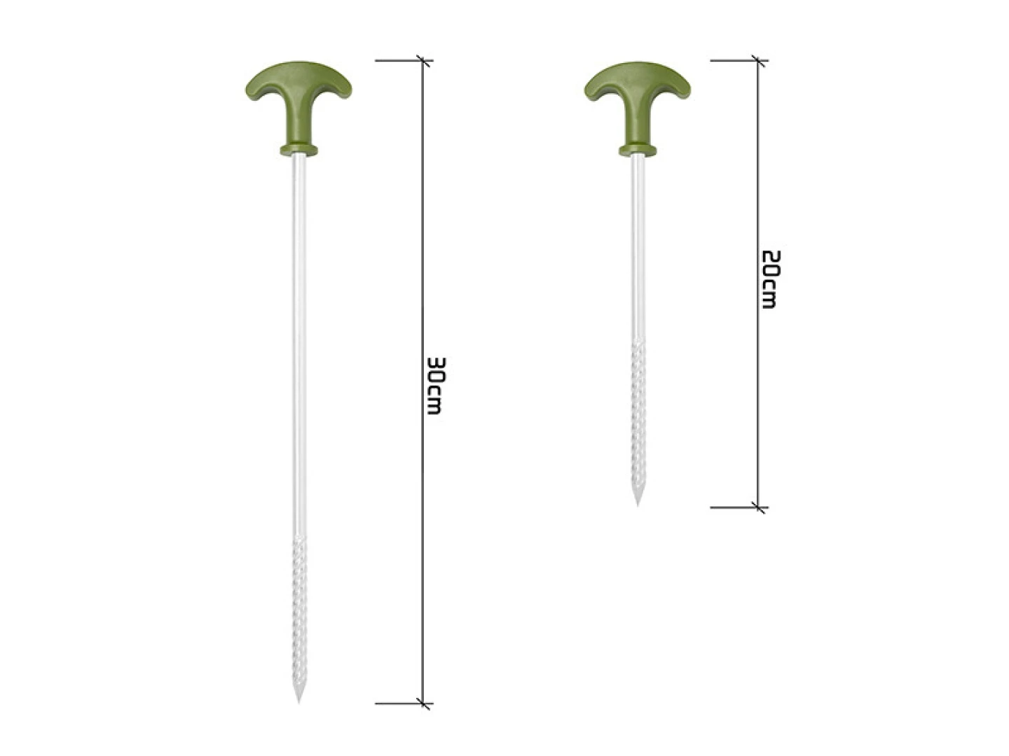 Delphin Set of Tent Stakes FIXT C2G 30cm