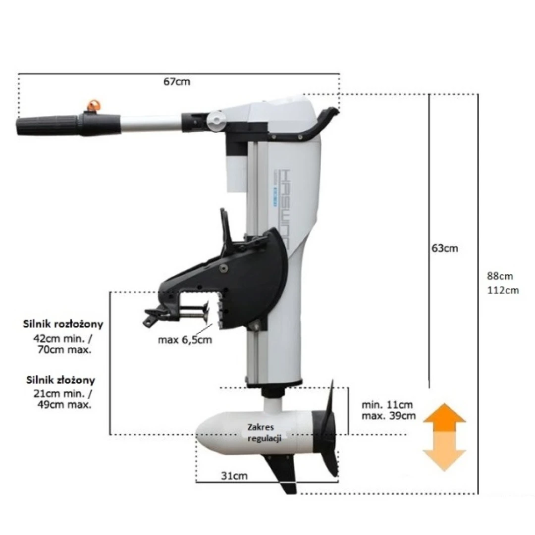 Haswing Comax N55 - Silnik Elektryczny