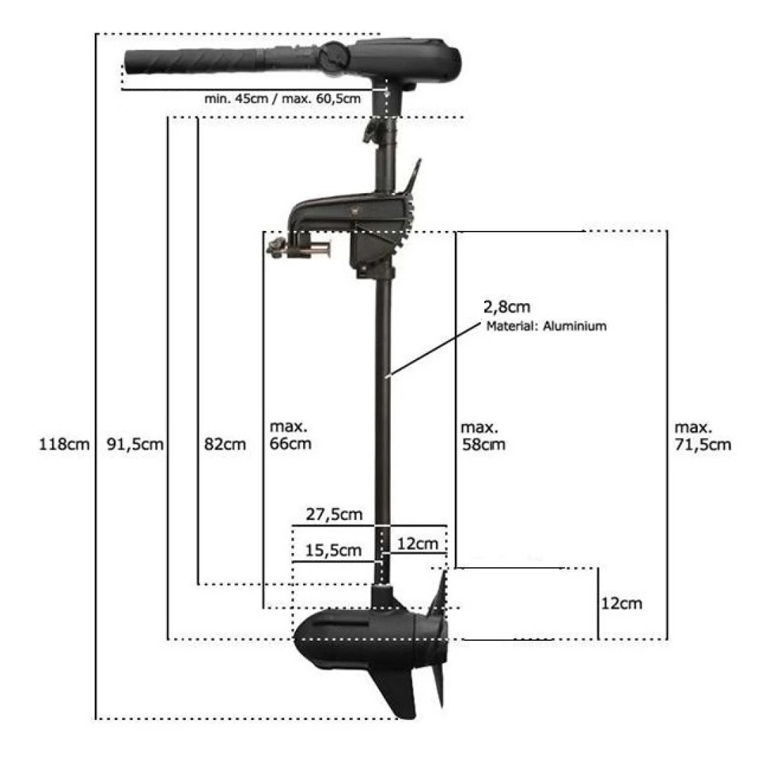 Haswing PROTRUAR 2.0S - Silnik Elektryczny