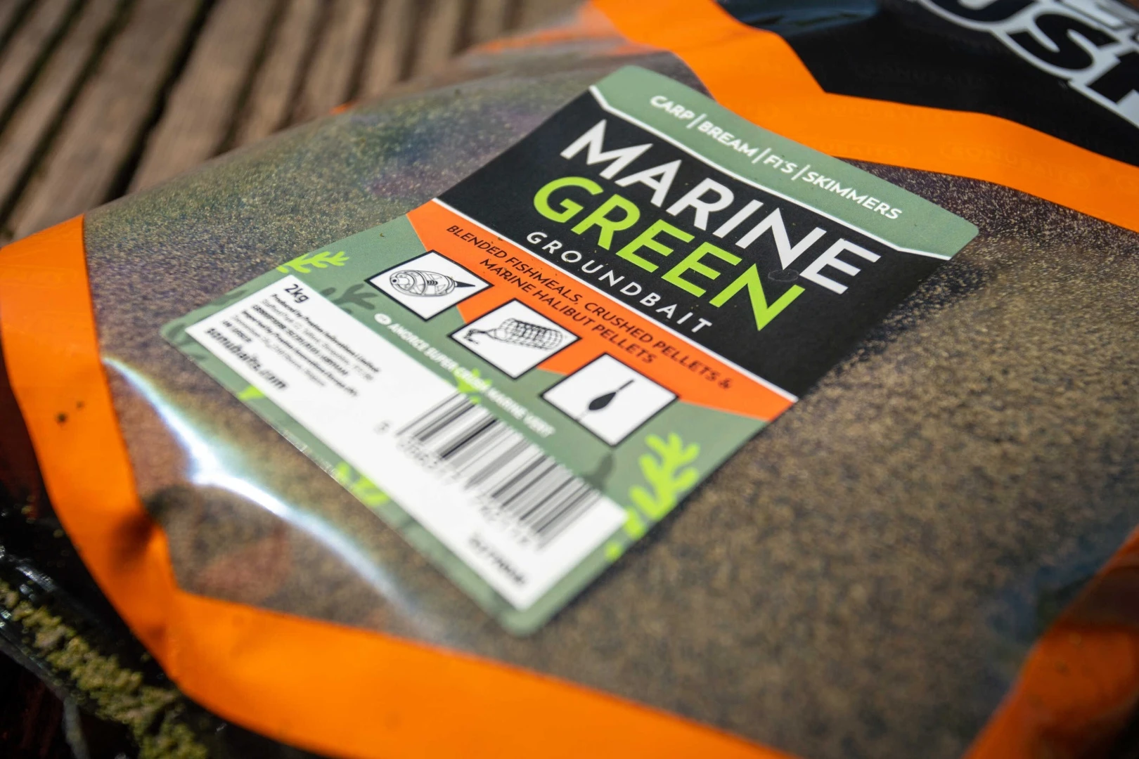 Sonubaits Super Crush Groundbait - Marine Green 2kg