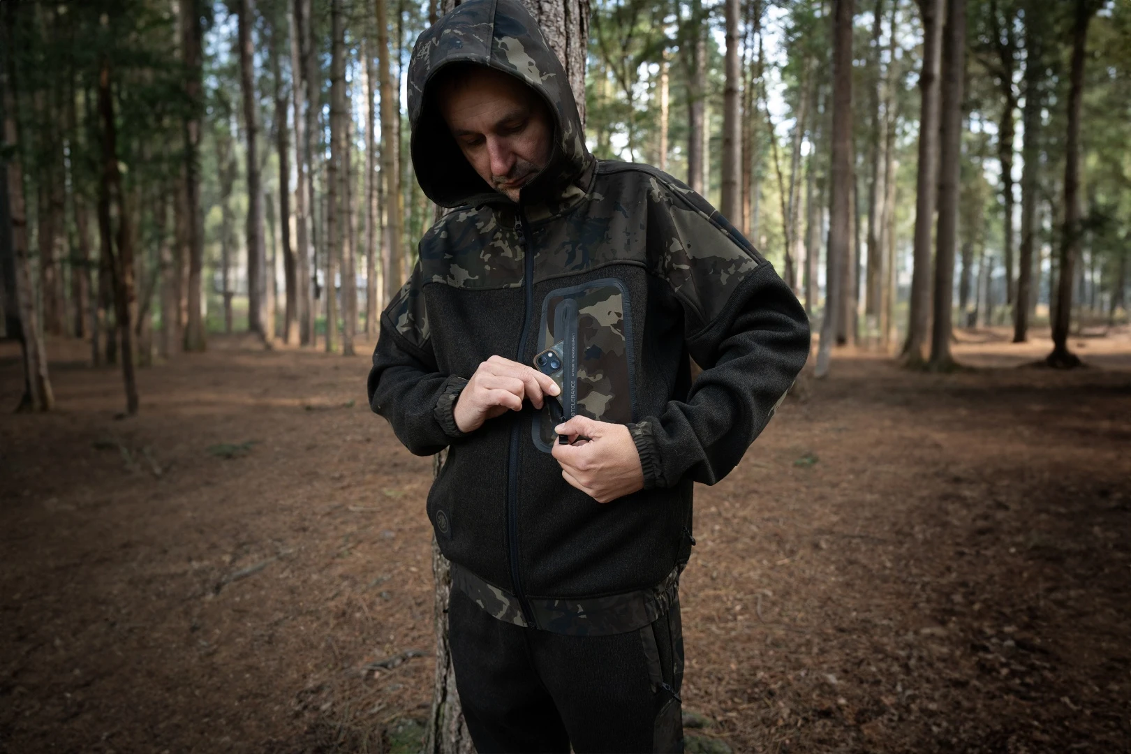 Nash Zero Tolerance Nordic Fleece Zipped Hoody L