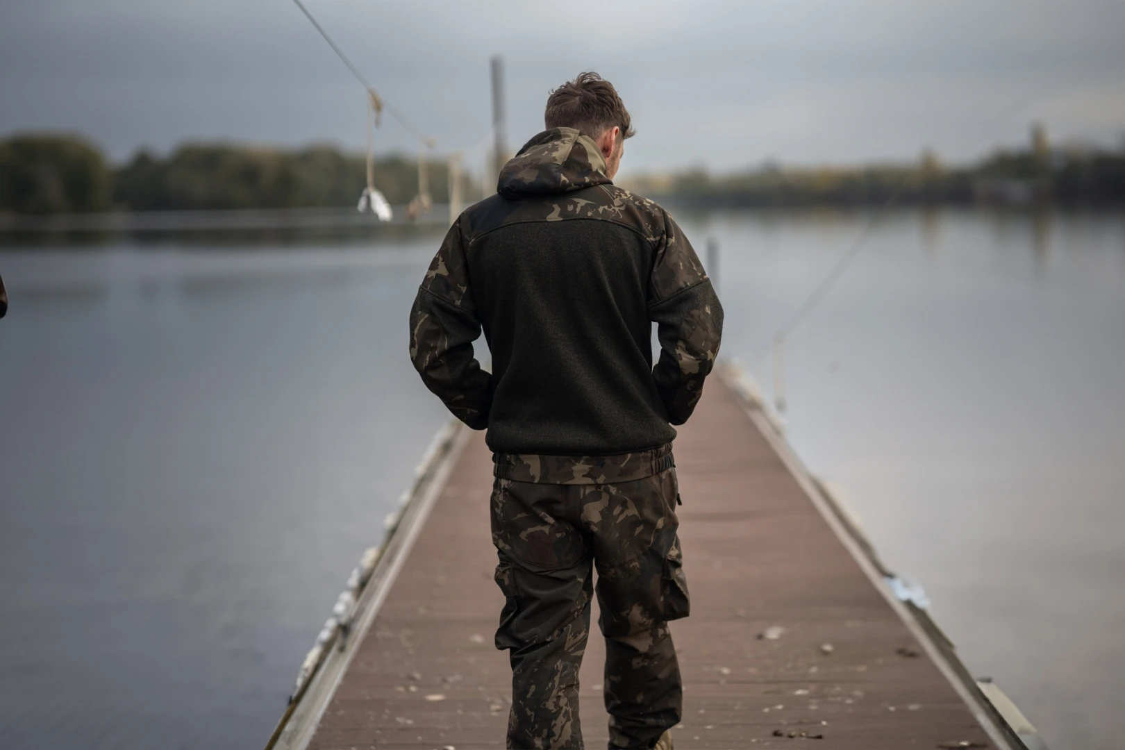 Nash Zero Tolerance Nordic Fleece Zipped Hoody L