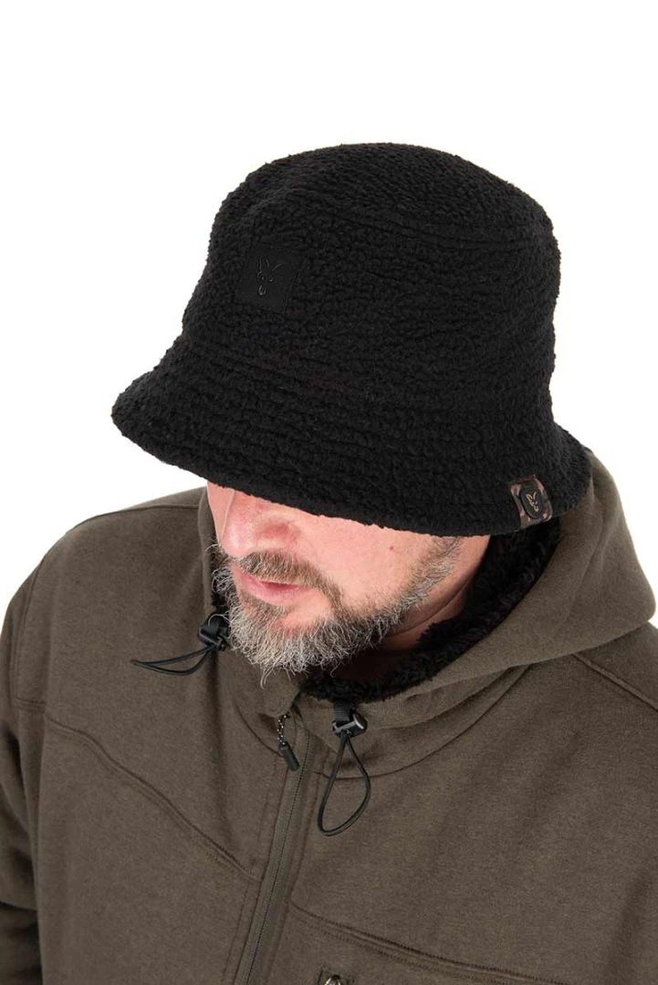 Fox Sherpa Bucket Hat - Black uniwersalny