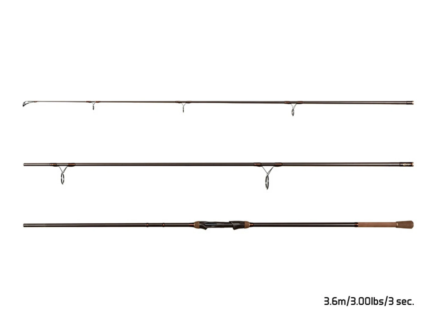 Delphin IMPALA Carp V3 Rod (3 sec) 12ft / 3.00lb (3 sec.)