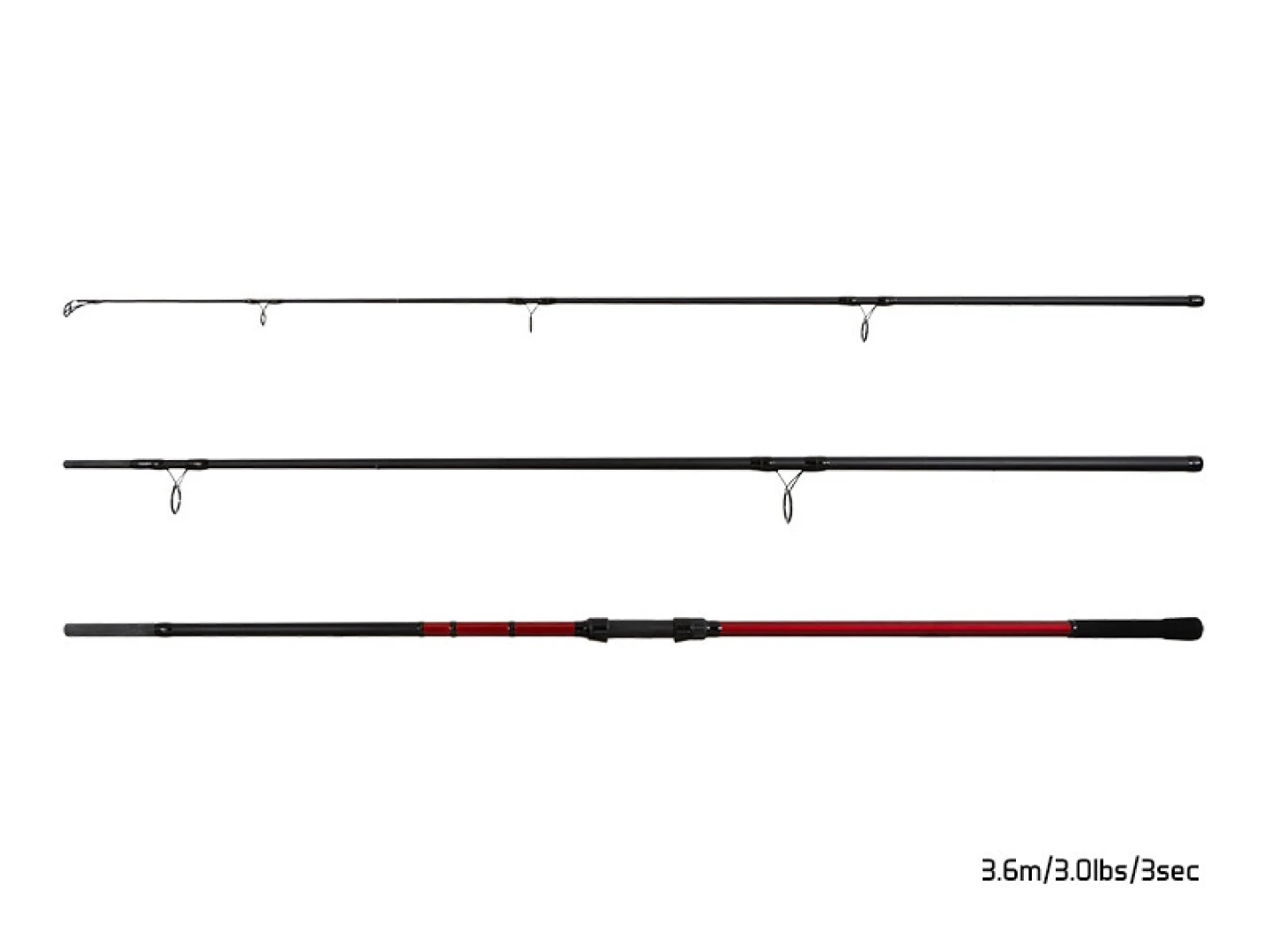 Delphin AMULET Carp Rod (3 sec.) 12ft/3.00lbs (3 sec.)