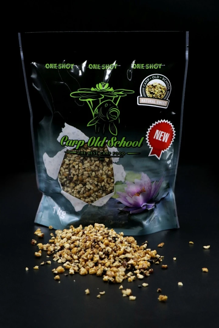 Carp Old School Crushed Tiger - Naturalnie Słodki 1 kg