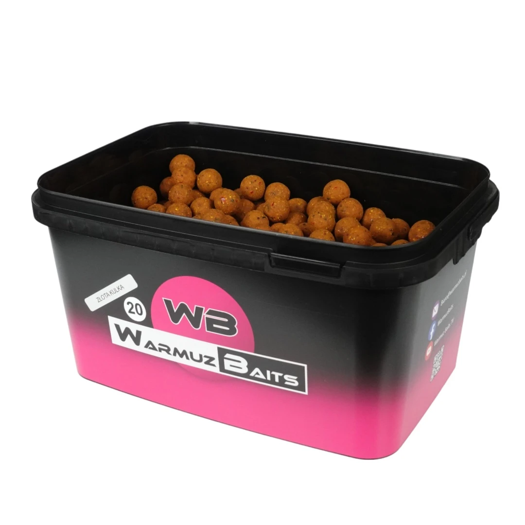 WarmuzBaits - Kulki Zanętowe Złota Kulka