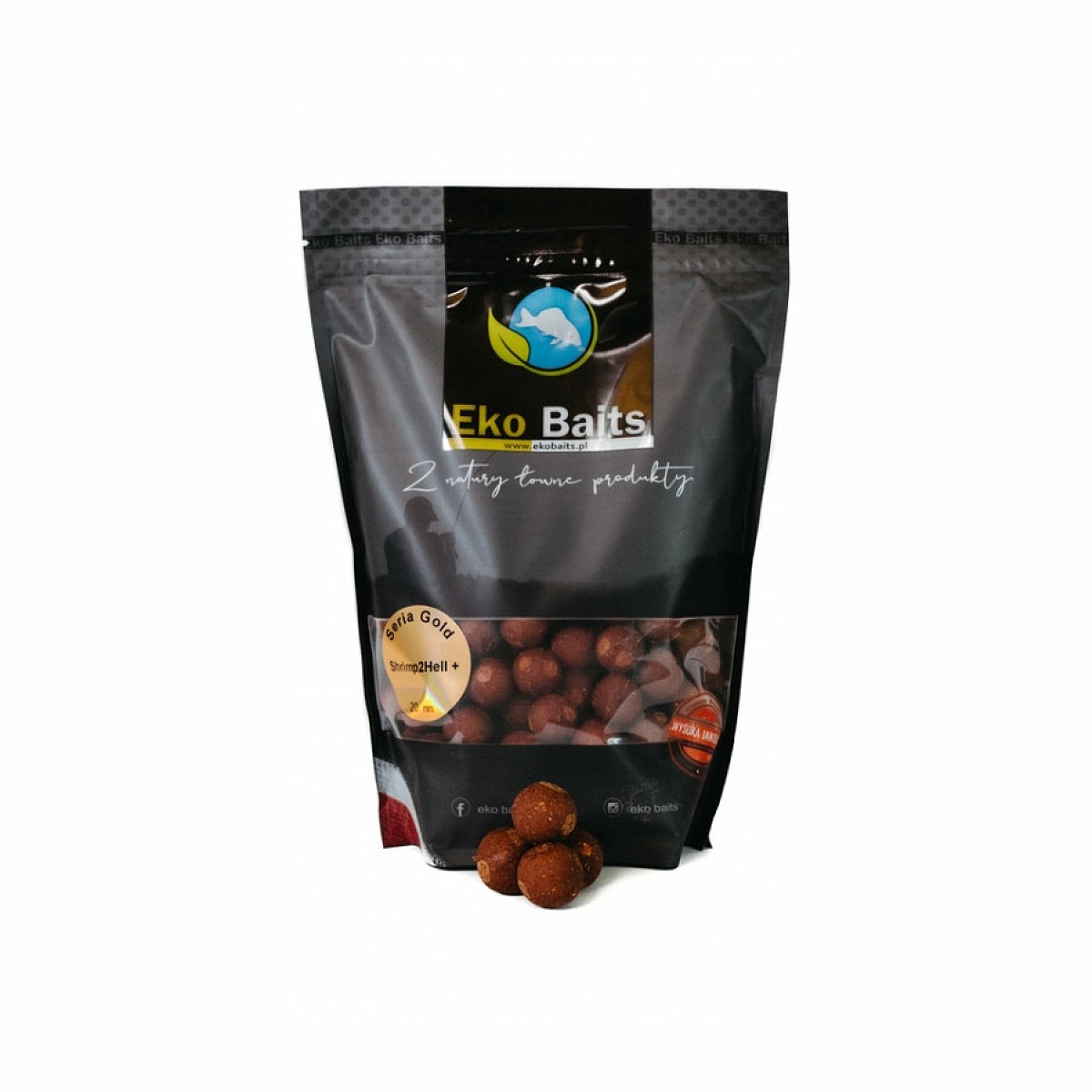Eko Baits Gold Series Boilies - Shrimp2Hell+