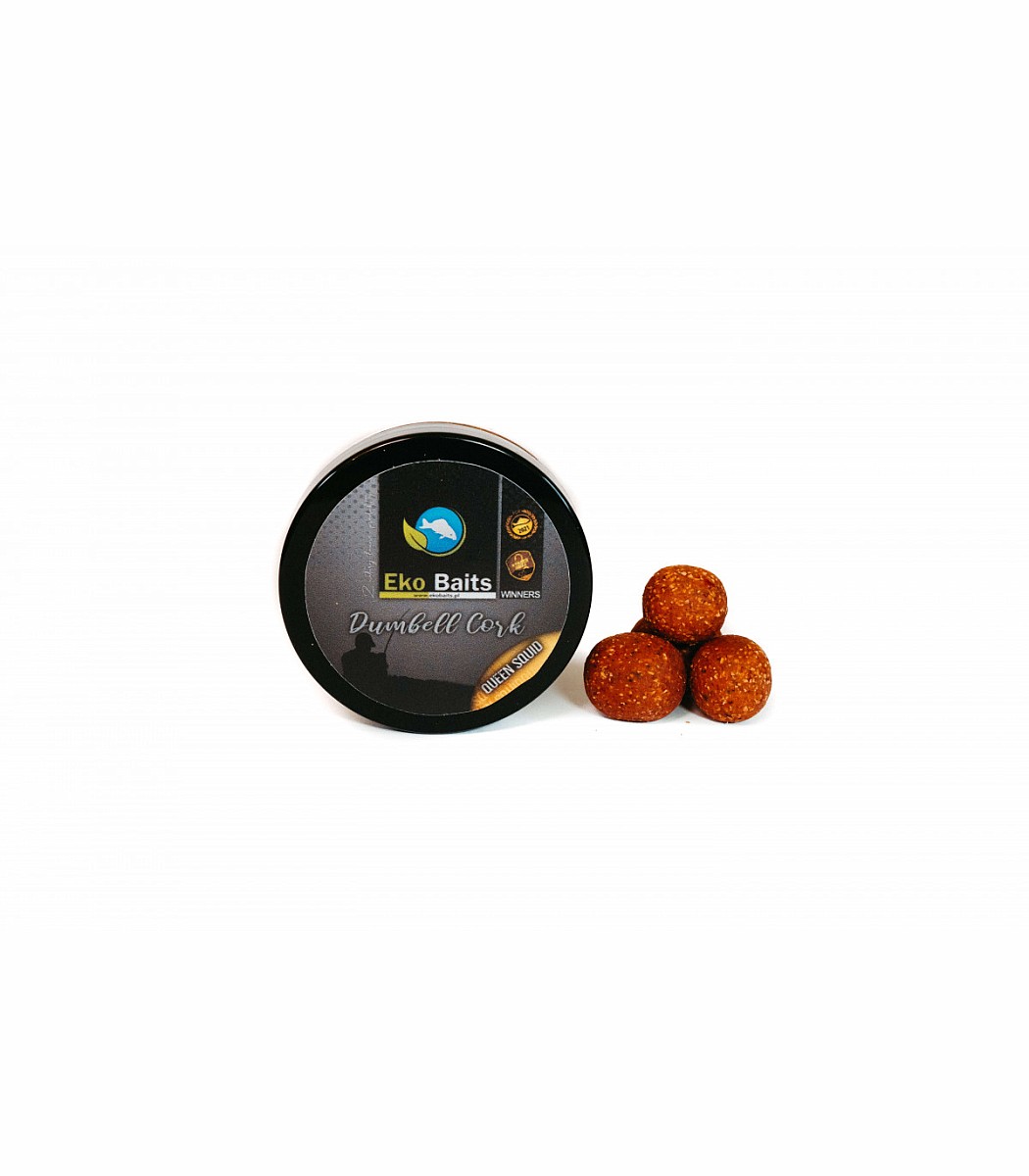 Eko Baits Dumbell Cork Mix - Queen Squid - (Truskawka & Squid) 20/24mm