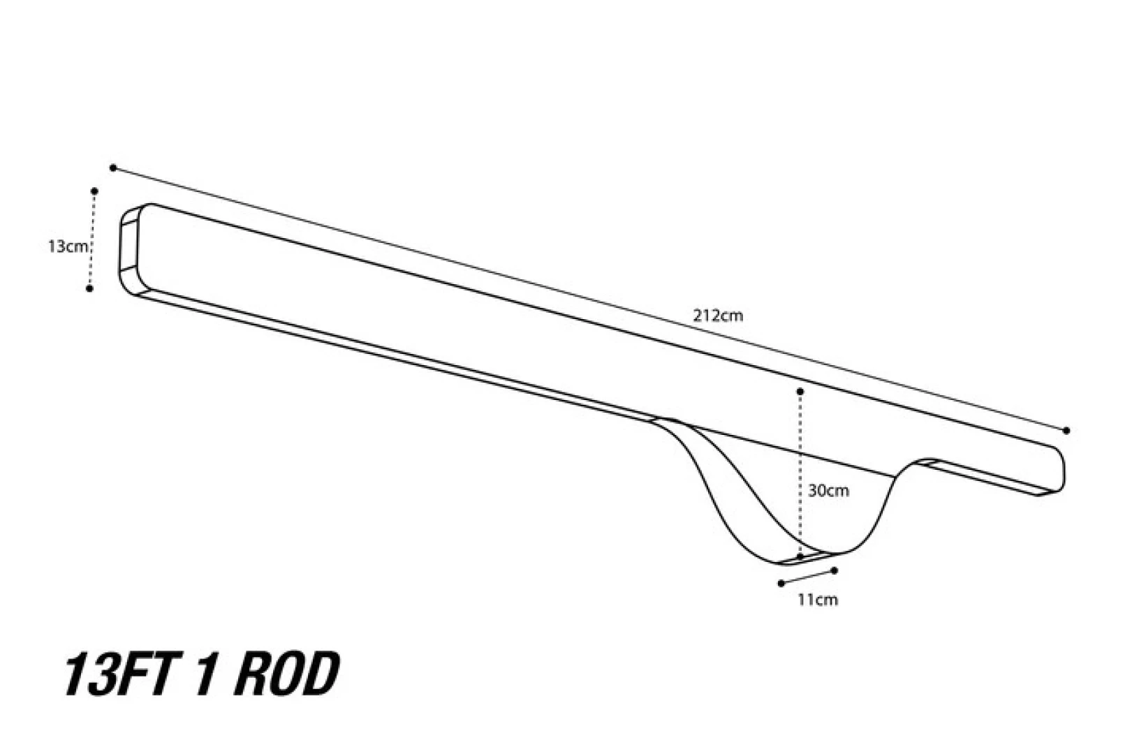 Nash Subterfuge Soft Protect 13ft  - 1 Rod Skin 13ft (1 wędka)