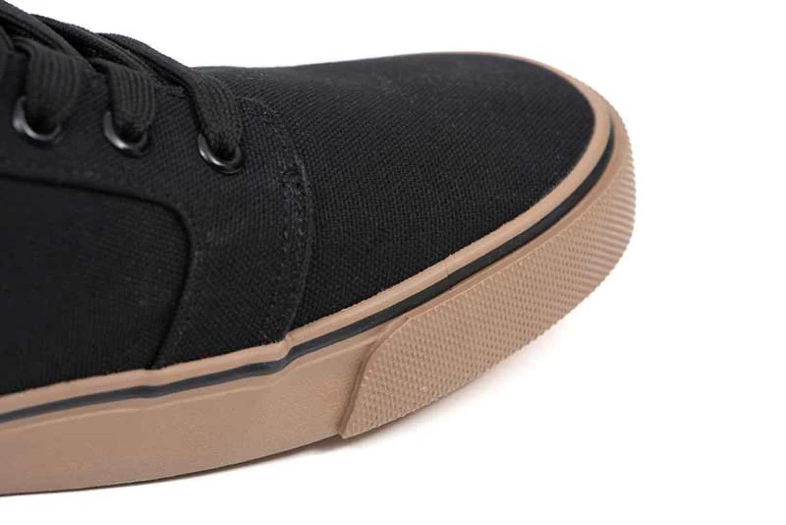 Fox Black Canvas Shoe UK 7 / EU 41