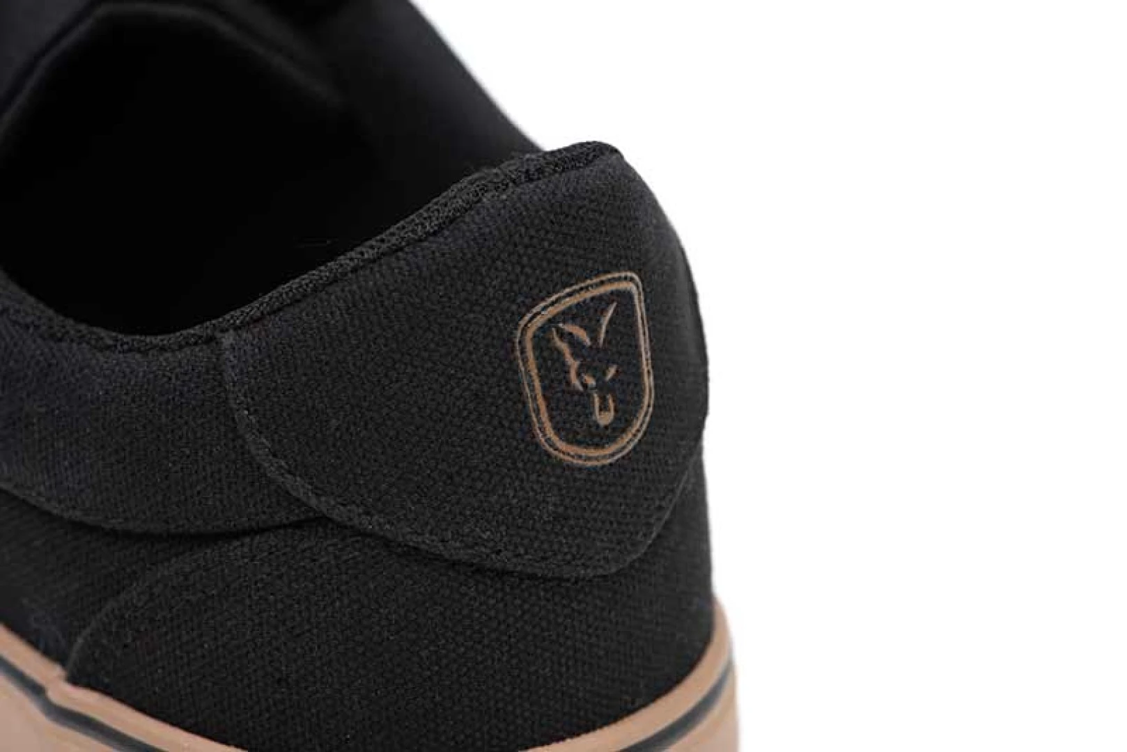 Fox Black Canvas Shoe UK 7 / EU 41