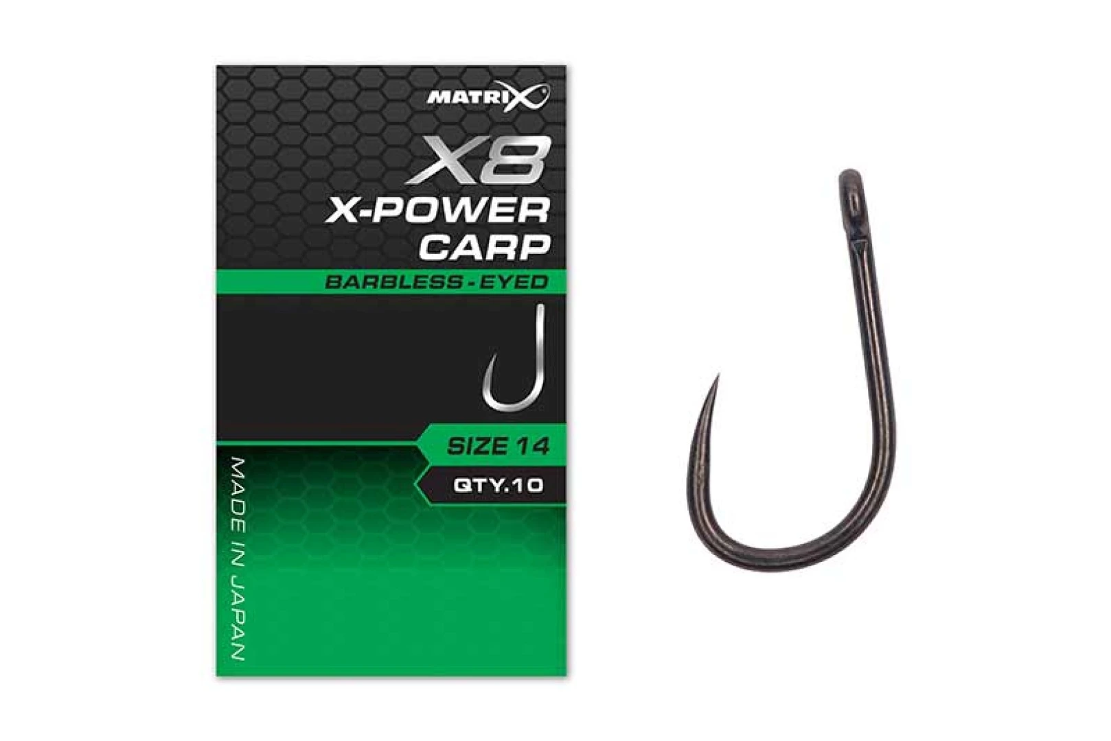 Matrix X8 X-Power Carp - Barbless 