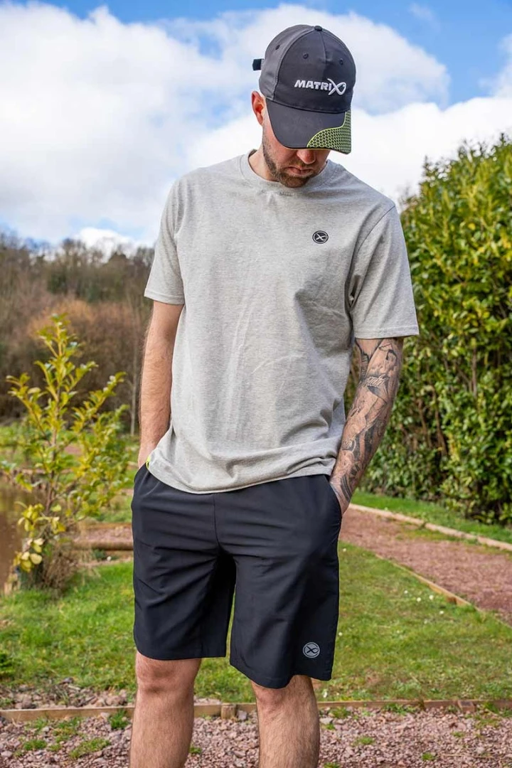 Matrix Grey Mini Logo T-Shirt M