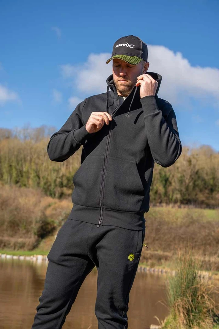 Matrix Black Stealth Zip Hoody XXL