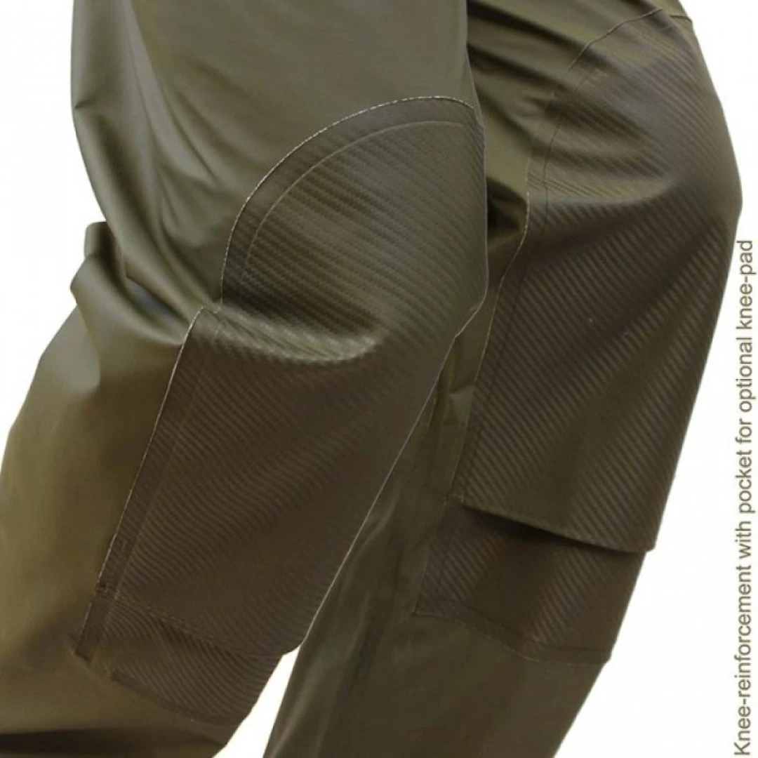 Vass Unlined Waterproof Bib & Brace - Khaki Edition XL