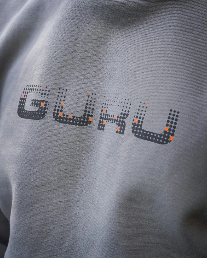 GURU Grey Circles Hoodie XL